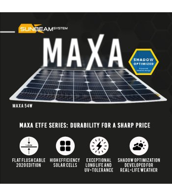 Sunbeamsystem Maxa 109W flush zwart